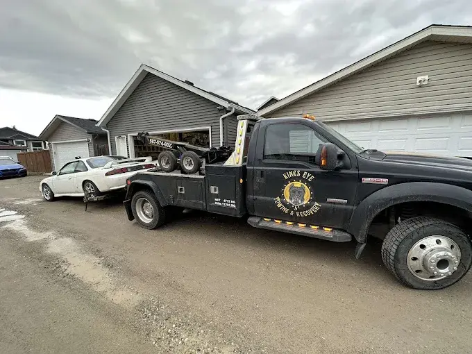 Professional car towing